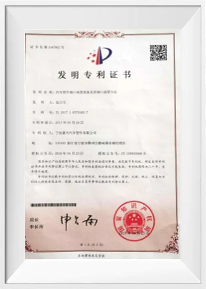 Invention Patent Certificate